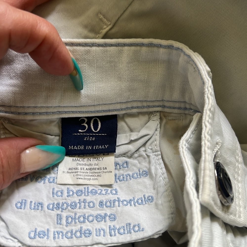 BOGGI Milano made in Italy 🇮🇹 straight leg pants - Picture 7 of 10